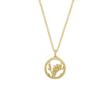 Mini Glass Botanical Necklace
