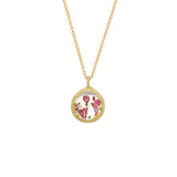 Mini Glass Botanical Necklace