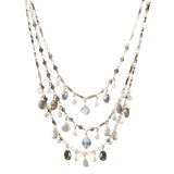 Labradorite Bib Necklace