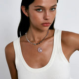 Daphne Beaded Iolite Mix Necklace