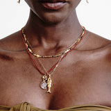 Koi Garnet Necklace