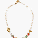 Abstract Fish Necklace