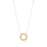 Classic Open Circle Necklace