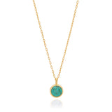 Playa Pendant Necklace- Gold