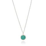 Playa Pendant Necklace- Silver