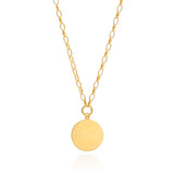 Luna Pendant Necklace-Gold