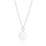 Luna Pendant Necklace- Silver