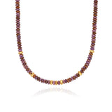 Jacaranda Bead Necklace
