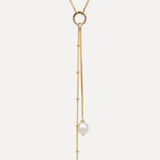 Duet Lariat Necklace