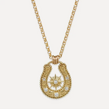 Celestial Horseshoe Necklace