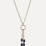 Blue Sapphire Melody Necklace