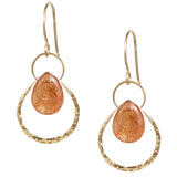 Sunstone Ophelia Earrings