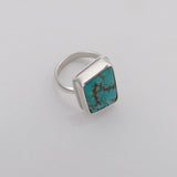 Hubei Turquoise Geo Ring #3