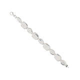 Large Square and Oval Tennis Bracelet
