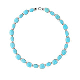 Turquoise Large Tennis Necklace