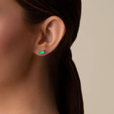 Amalfi Green Onyx Emerald-Cut Studs