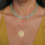 Flora Medallion Necklace