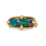 Boulder Opal Ring