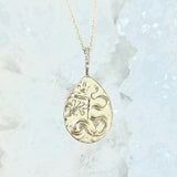 Hamsa and The Snake Necklace