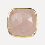 Rose Quartz Monterey Ring