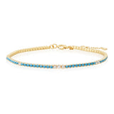 Turquoise Tennis Bracelet