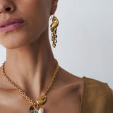 Peacock Charm Earrings