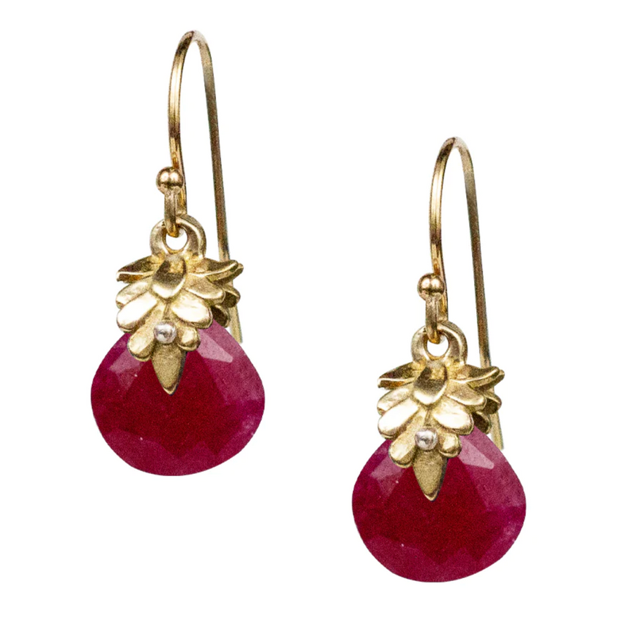 Ruby Maiden Earrings