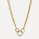 Calico Trio Necklace