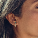 Turquoise Mercado Hoop