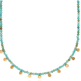 Paloma Beaded Multi-Charm Necklace