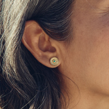 Flora Turquoise Studs
