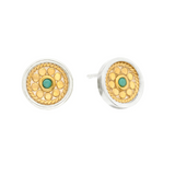 Flora Turquoise Studs