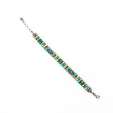 Thin Turquoise Beaded Bracelet