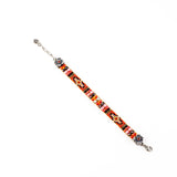 Pink & Orange Thin Beaded Bracelet