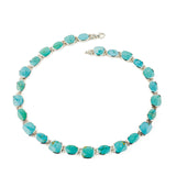 Turquoise Large Tennis Necklace