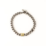 Princess Thick Curb Link Chain Bracelet