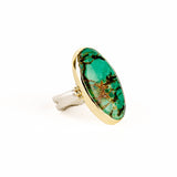 Variscite Sea Kelp Ring