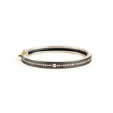 Nori 6mm Diamond Bangle - Sterling Silver