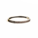 Iman 6mm Ruby & Diamond Bangle - Sterling Silver