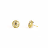 18k/SS Maru Emerald Cut Diamond Studs