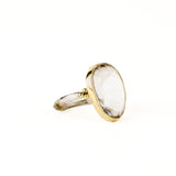 Clear Quartz Cocktail Ring