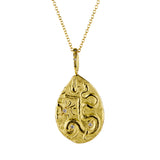 Hamsa and The Snake Necklace