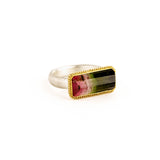 8 ct Watermelon Tourmaline Ring