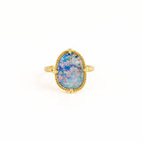 4.21 ct Boulder Opal Ring