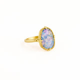 4.21 ct Boulder Opal Ring