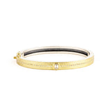 Junia Plus 6mm Emerald Cut Diamond Bangle