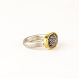 Snakeskin Agate Ring