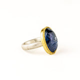 Oval Aquamarine Ring