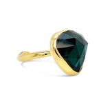 Biggie Teal Tourmaline Cocktail Ring