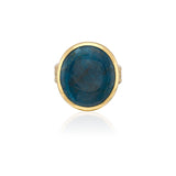 Bezel Set Apatite Ring